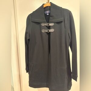 CHAPS black Toggle Jacket
